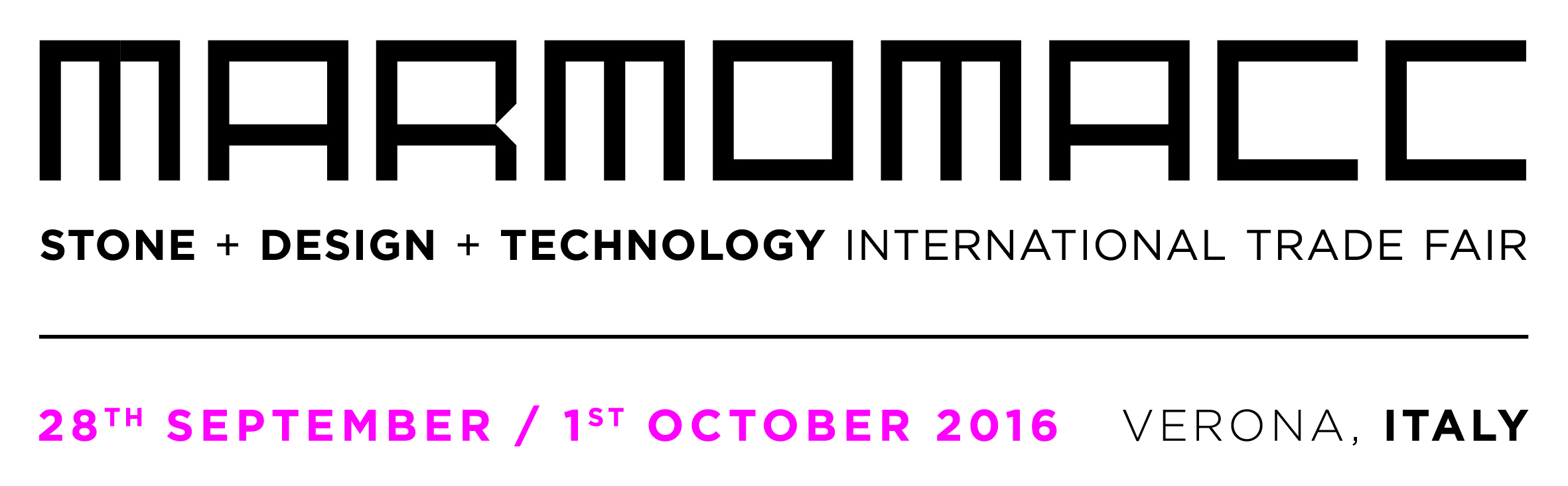 MARMOMACC – Verona from 28th September to 1st October 2016